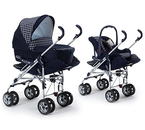 SPECIAL OFFERS - Zippy Rain System trio (with Huggy car seat) modular system