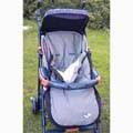 Accessories,&nbsp;B�b� Confort&nbsp;5-points padded Chanceliere footmuff