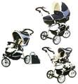 Modular Systems,&nbsp;Jane&nbsp;Slalom + auto carrycot + Rebel modular system